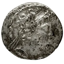 Деметрий III Эвкер obv