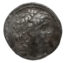 Young Antiochus Epiphanes obv