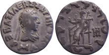 Hermaeus of Bactria obv