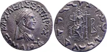 Hermaeus of Bactria obv