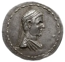 Hermaeus of Bactria obv