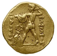 Heliocles II of Bactria rev