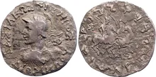 Diomedes of Bactria obv