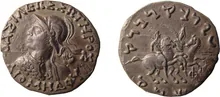 Diomedes of Bactria obv