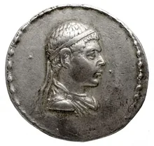 Diomedes of Bactria obv