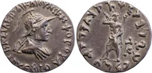Archebius of Bactria obv