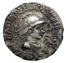Archebius of Bactria obv
