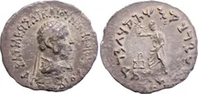 Archebius of Bactria obv