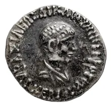 Archebius of Bactria obv