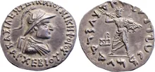 Archebius of Bactria obv