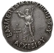 Archebius of Bactria rev