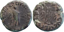 Apollodotus II of Bactria obv