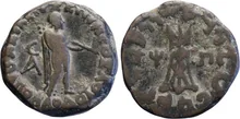 Apollodotus II of Bactria obv