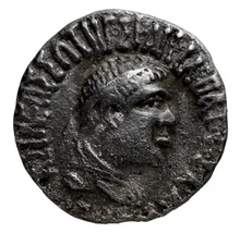 Apollodotus II of Bactria obv