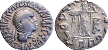 Apollodotus II of Bactria obv