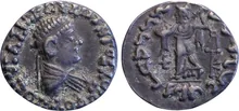 Apollodotus II of Bactria obv