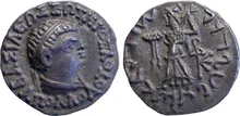 Apollodotus II of Bactria obv