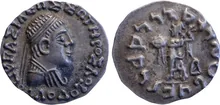 Apollodotus II of Bactria obv