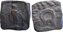 Apollodotus II of Bactria obv
