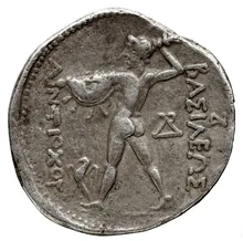 Antiochus Nicator of Bactria rev