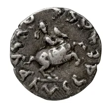 Antimachus II of Bactria rev