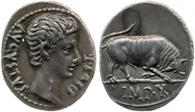 RIC I (second edition) Augustus 167A