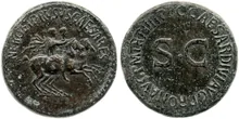RIC I (second edition) Gaius/Caligula 49