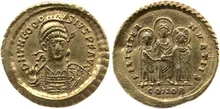 Феодосий II rev