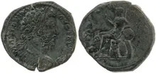 RIC III Marcus Aurelius 1038 reverse