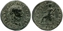 RIC II, Part 1 (second edition) Vespasian 1051 reverse