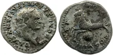 RIC II, Part 1 (second edition) Vespasian 1058 reverse