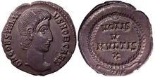 Констанций II rev