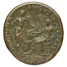 RIC I (second edition) Nero 140 reverse