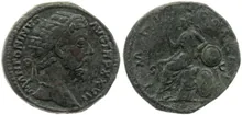 RIC III Marcus Aurelius 1067 reverse