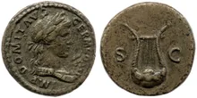 Домициан obv