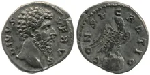 RIC III Marcus Aurelius 596A