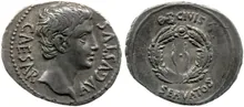 RIC I (second edition) Augustus 75A