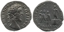 RIC III Commodus 110C reverse