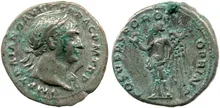 RIC II Trajan 128 reverse