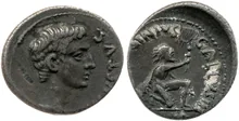 RIC I (second edition) Augustus 416