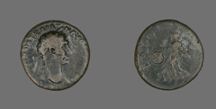 RIC II Trajan 395, artic