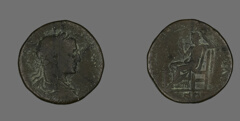 аверс RIC IV Severus Alexander 407c