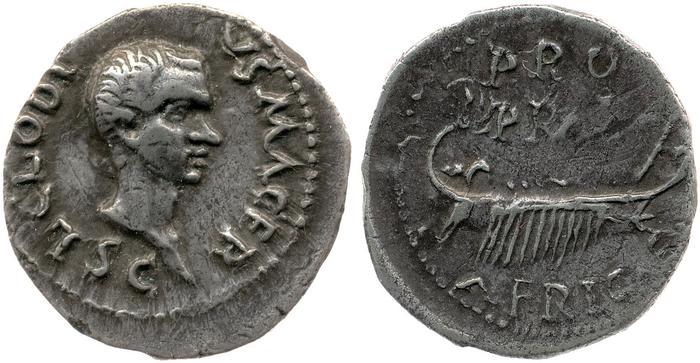 реверс RIC I (second edition) Clodius Macer 35