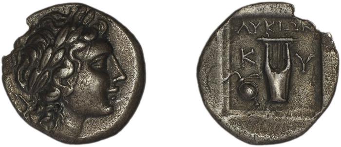 реверс Lycian League Cyaneae Troxell 1982 2.25
