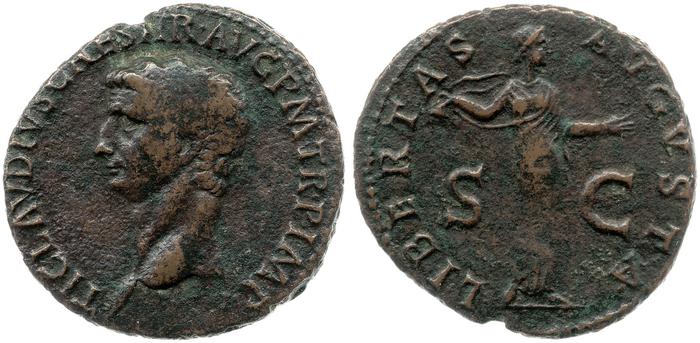 RIC I (second edition) Claudius 97, реверс, bm