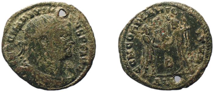 RIC VI Alexandria 46b, реверс, bm