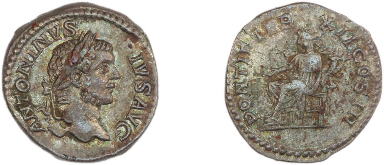 RIC IV Caracalla 111, аверс, bm