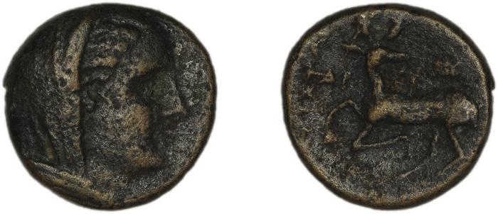 реверс Ephesus Kinns and Holt 2023 Period IIIa, AE XI