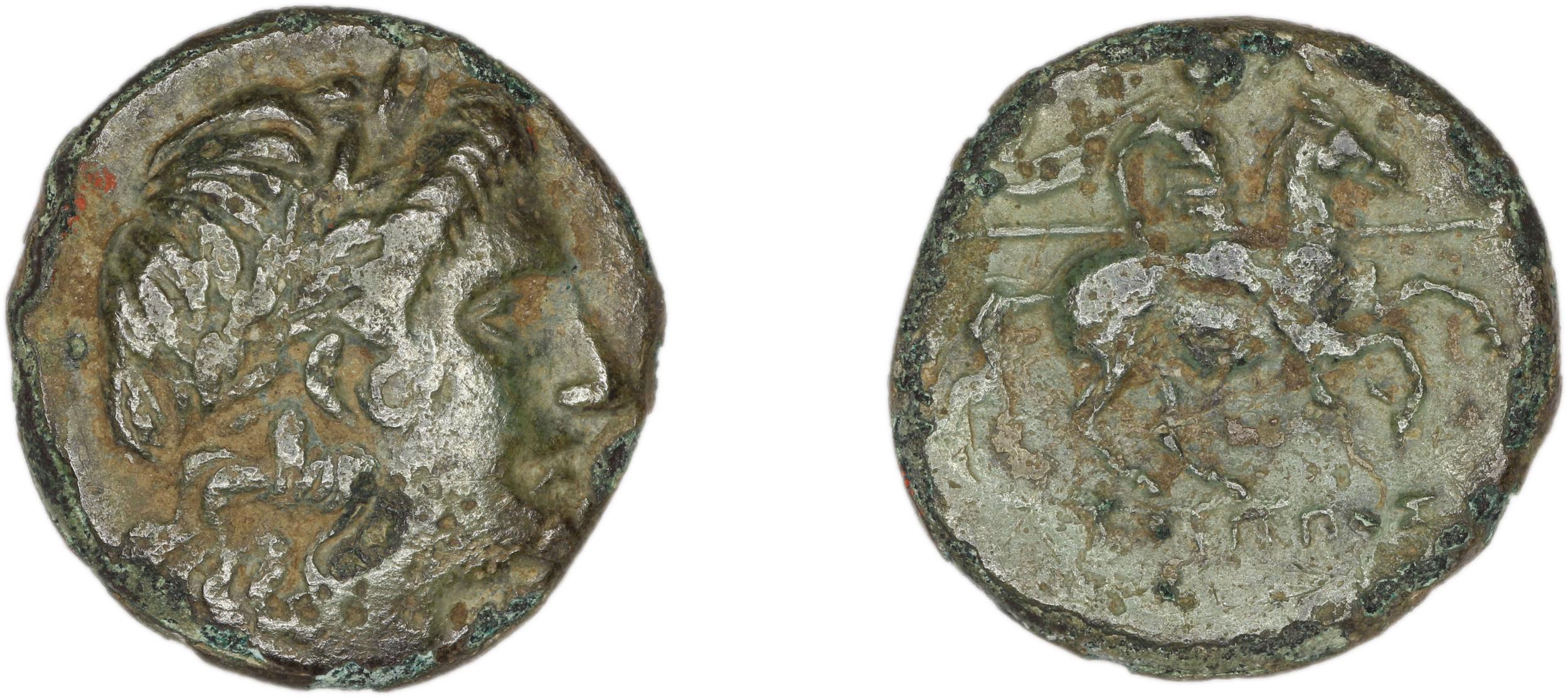 Colophon Kinns 1980 Period II, AE 14, аверс, bm