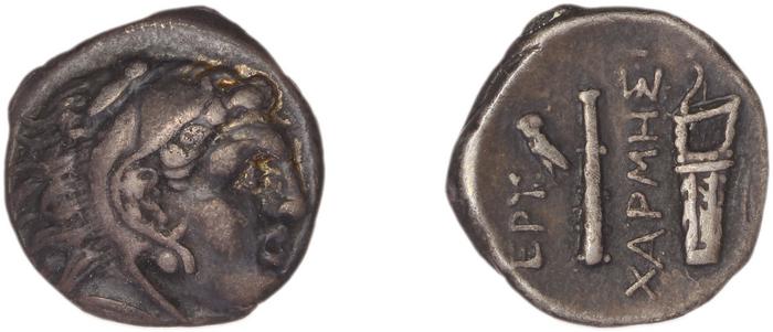 Erythrae Kinns 1980 Period III, AR I, реверс, bm